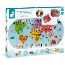 Janod Badspeelgoed Wereldkaart 13 Janod Badspeelgoed Wereldkaart -Kinderspeelgoedwinkel image 1128