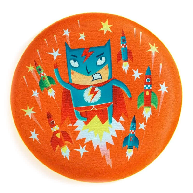 Djeco Frisbee Superheld 3 Djeco Frisbee Superheld