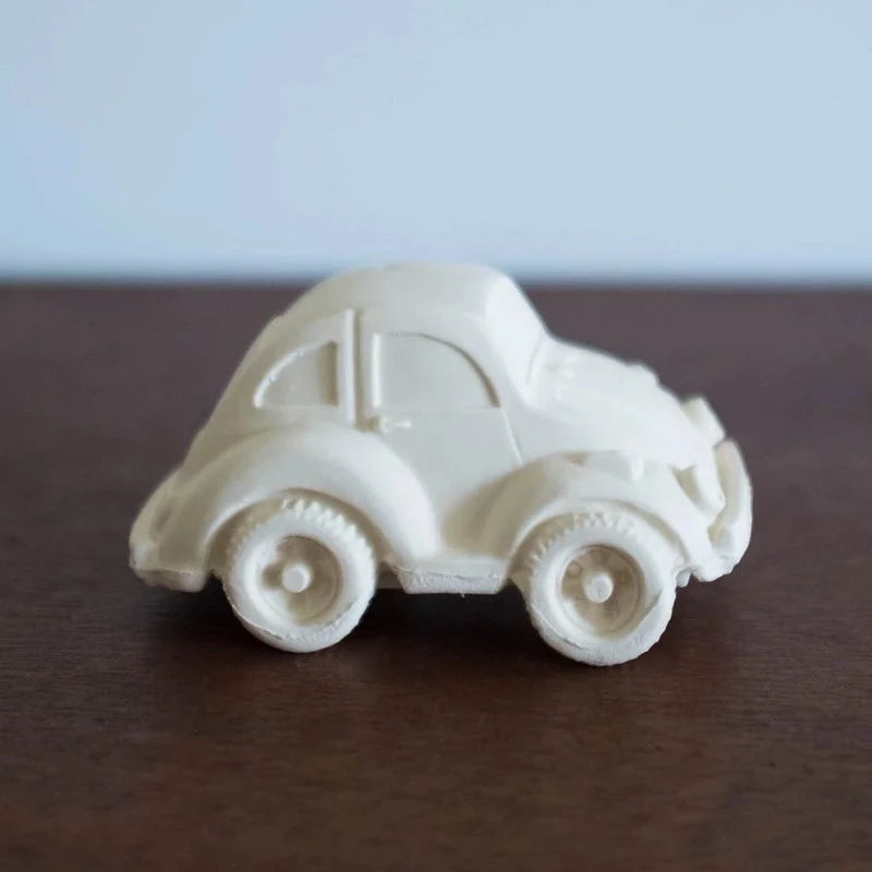 Bad- En Bijtspeeltje Auto Wit 5 Bad- En Bijtspeeltje Auto Wit - Afbeelding 3