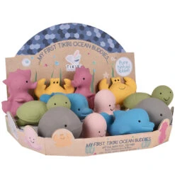 Tikiri Bad, Bijt & Rammelspeeltje Walvis -Kinderspeelgoedwinkel image 1247