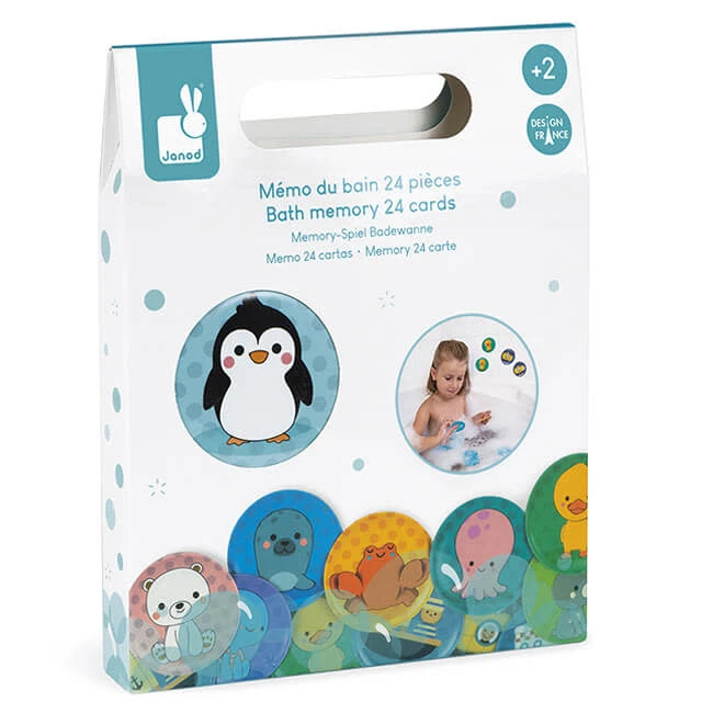 Janod Badspeelgoed Memory 4 Janod Badspeelgoed Memory - Afbeelding 2