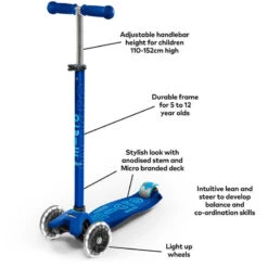 Micro Step Maxi LED Blauw -Kinderspeelgoedwinkel image 1384