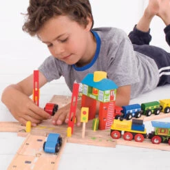 BIGJIGS Signaal Toren Met Hefbomen -Kinderspeelgoedwinkel image 168