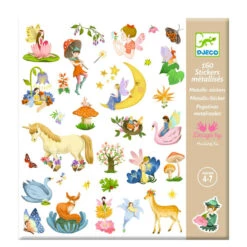 Djeco Stickers Fantasie Metallic