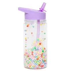 Petit Monkey Drinkfles Macaron Lila