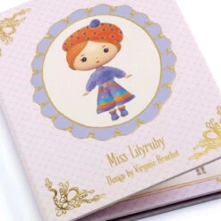 Djeco Tinyly Miss Lilyruby - Herbruikbare Stickers -Kinderspeelgoedwinkel image 1745