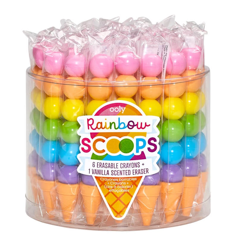 Ooly Stapelkrijtjes & Gum Ijsje 4 Ooly Stapelkrijtjes & Gum Ijsje - Afbeelding 2