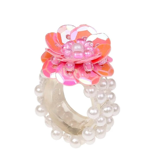 Souza Ring Bloem & Parels 3 Souza Ring Bloem & Parels