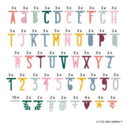 A Little Lovely Company Letterslinger 11 A Little Lovely Company Letterslinger -Kinderspeelgoedwinkel image 1839