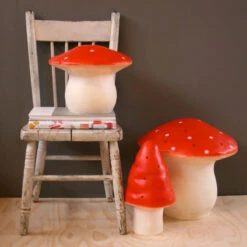 Heico Paddenstoel Lamp Punt (rood) -Kinderspeelgoedwinkel image 1860