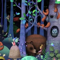 Djeco Puzzel 100 Stukjes - Betoverd Bos -Kinderspeelgoedwinkel image 1868