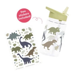 A Little Lovely Company Drinkfles Met Rietje - Dino's -Kinderspeelgoedwinkel image 1909