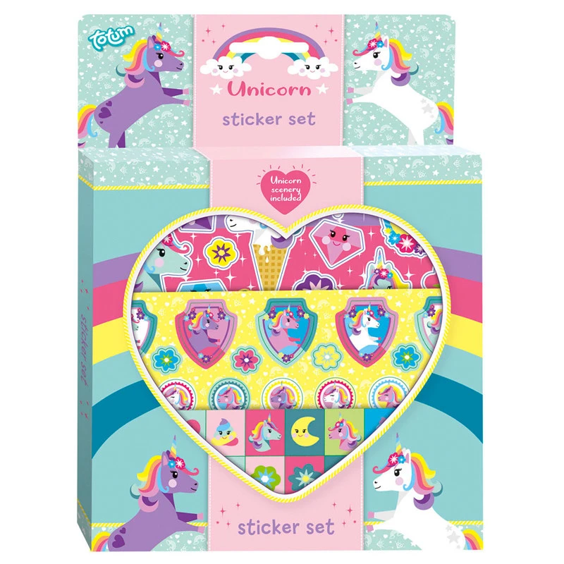 Totum Unicorn Sticker Set 3 Totum Unicorn Sticker Set