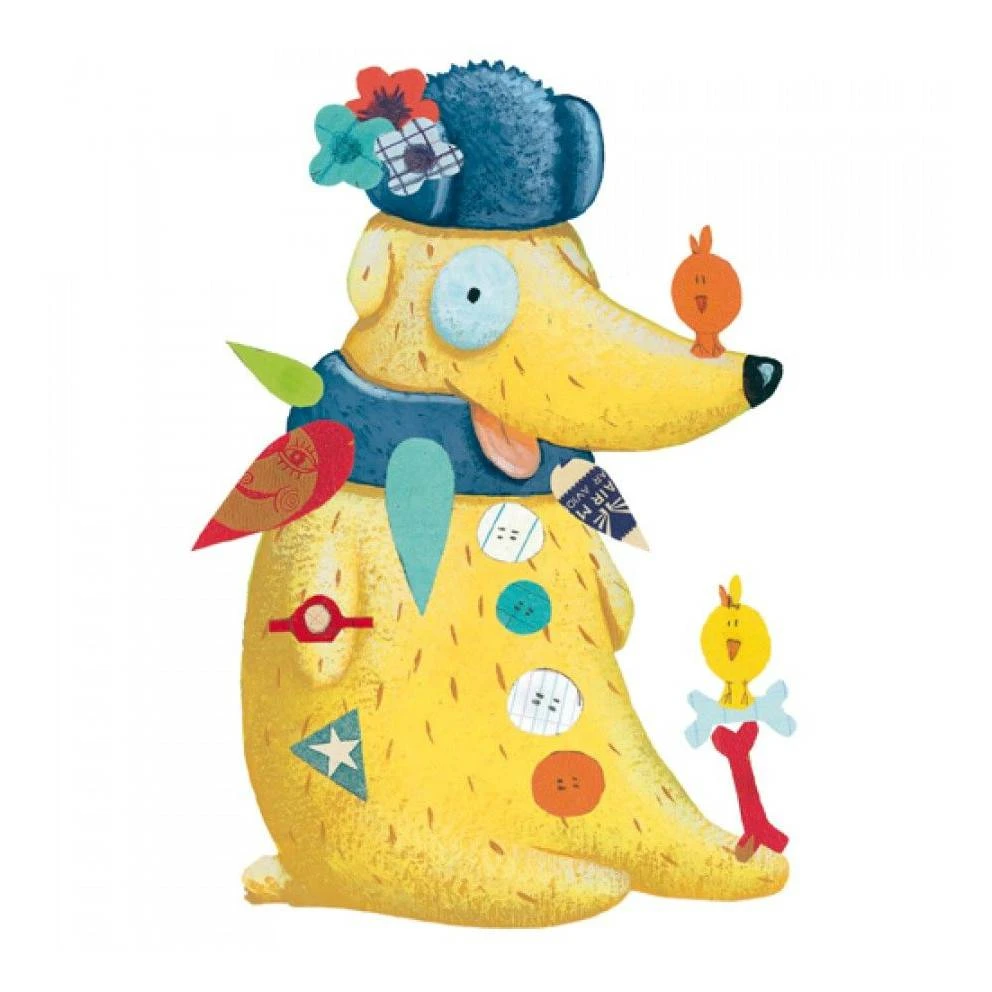 Djeco Creëer Met Stickers - Dieren 5 Djeco Creëer Met Stickers - Dieren - Afbeelding 3