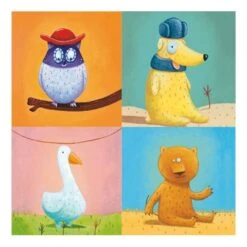 Djeco Creëer Met Stickers - Dieren 9 Djeco Creëer Met Stickers - Dieren -Kinderspeelgoedwinkel image 1975