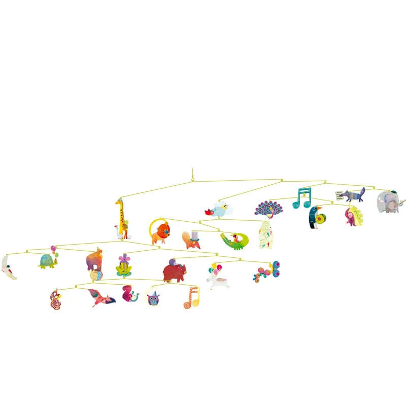 Djeco Mobiel Dieren 3 Djeco Mobiel Dieren