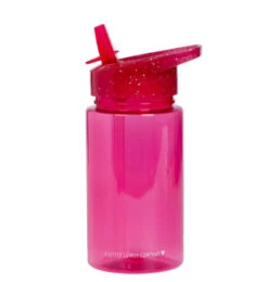 A Little Lovely Company Glitter Drinkfles Roze