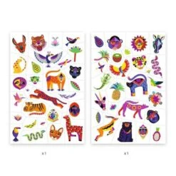 Djeco Tattoos Wild Beauty 6 Djeco Tattoos Wild Beauty -Kinderspeelgoedwinkel image 1992