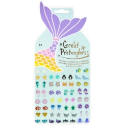 Great Pretenders Plakoorbellen Zeemeermin (30 Paar)