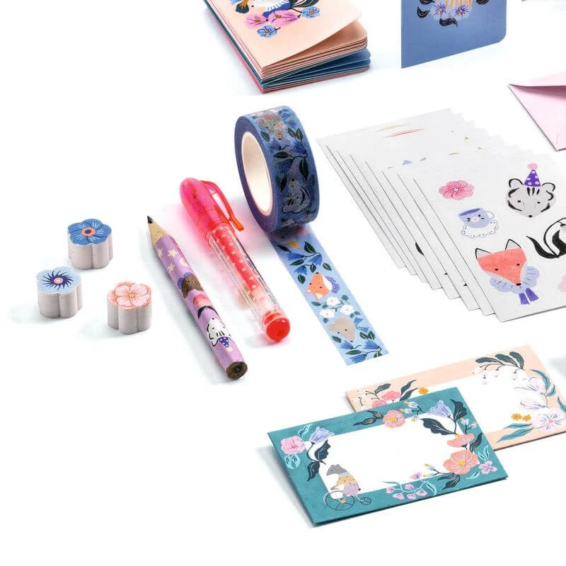 Djeco Stationery Box Mini - Cécile 5 Djeco Stationery Box Mini - Cécile - Afbeelding 3