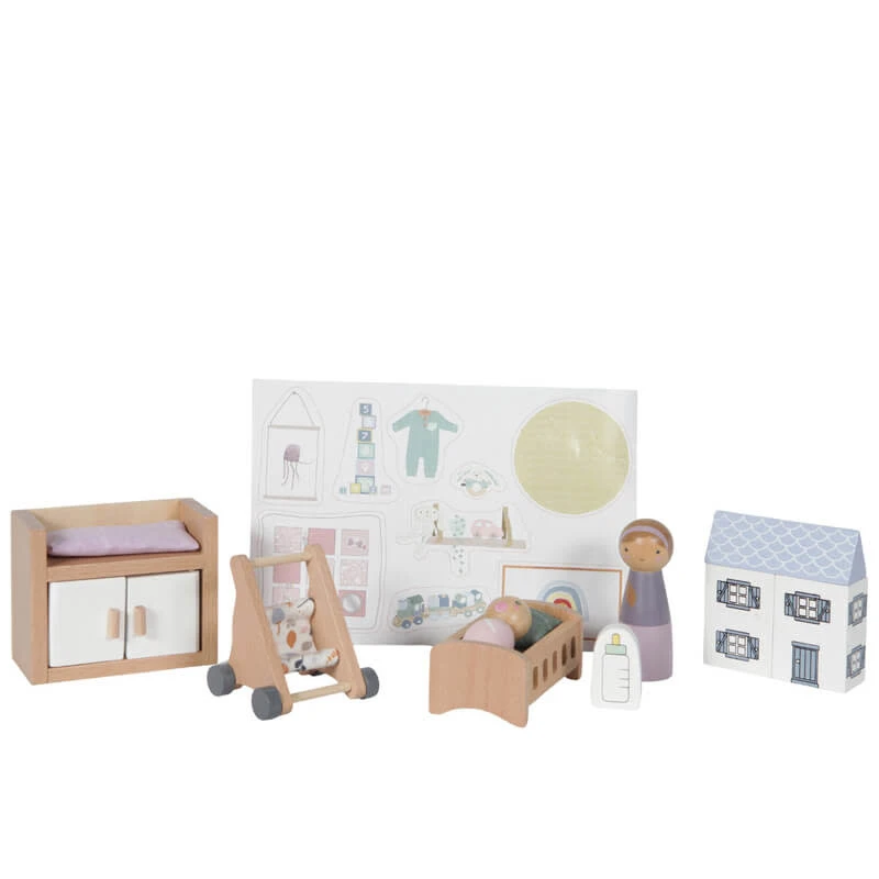 Little Dutch Poppenhuis Babykamer 6 Little Dutch Poppenhuis Babykamer - Afbeelding 4