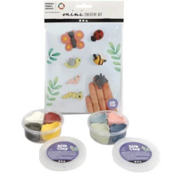 Mini Knutselset - Beestjes Van Silk Clay