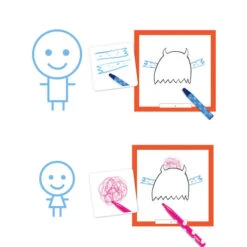 Djeco Samen Tekenen - Monsters 8 Djeco Samen Tekenen - Monsters -Kinderspeelgoedwinkel image 2108