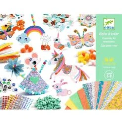 Djeco Knutseldoos Kralen & Pompoms 11 Djeco Knutseldoos Kralen & Pompoms -Kinderspeelgoedwinkel image 2157