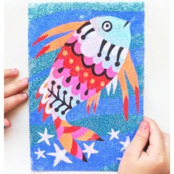 Djeco Zand En Glitter - Vissen -Kinderspeelgoedwinkel image 2163