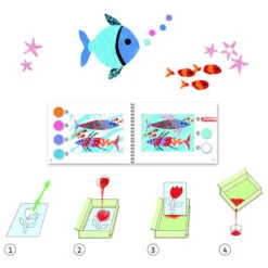 Djeco Zand En Glitter - Vissen -Kinderspeelgoedwinkel image 2164