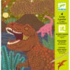 Djeco Kraskaarten Dinosauriërs -Kinderspeelgoedwinkel image 2182