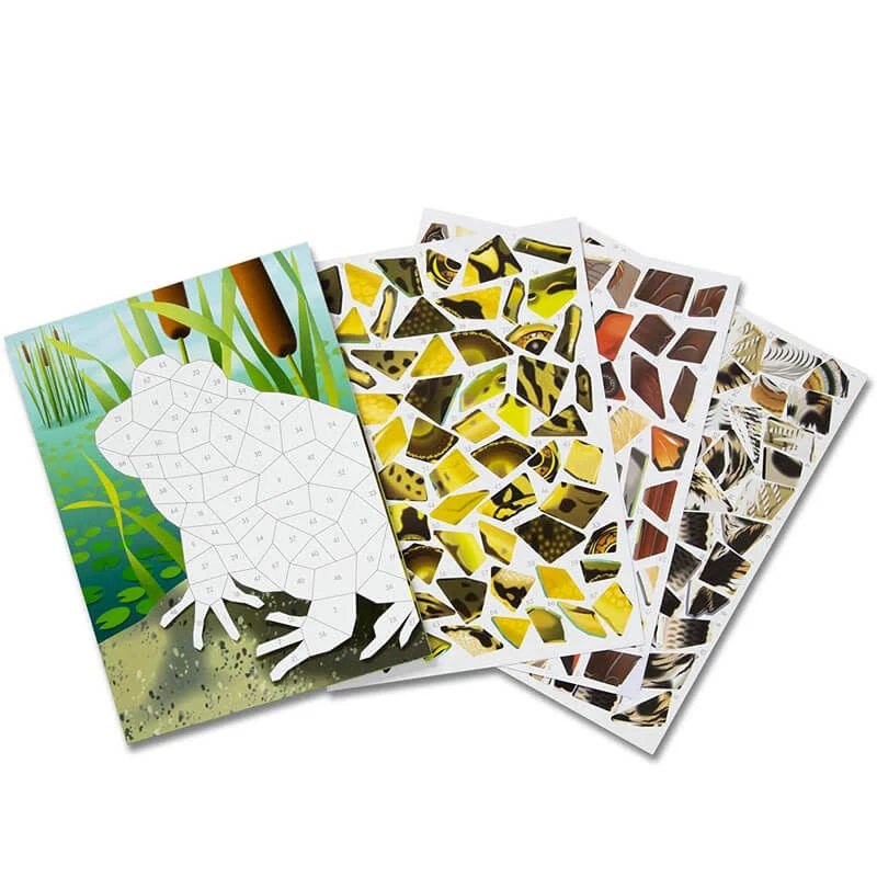 Mozaïek Stickerboek Natuur 7+ 4 Mozaïek Stickerboek Natuur 7+ - Afbeelding 2