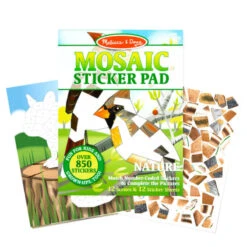 Mozaïek Stickerboek Natuur 7+ 10 Mozaïek Stickerboek Natuur 7+ -Kinderspeelgoedwinkel image 2192