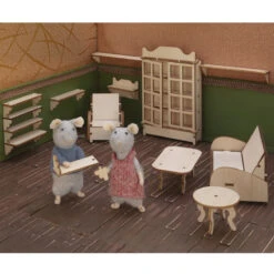 Knutsel Het Muizenhuis - Meubelkit Woonkamer 7 Knutsel Het Muizenhuis - Meubelkit Woonkamer -Kinderspeelgoedwinkel image 2203