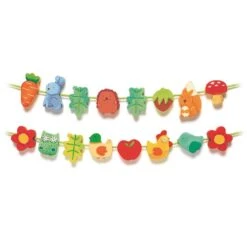 Djeco Houten Kralen Natuur Filanature 2+