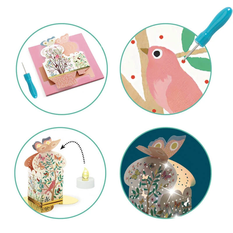 Djeco Do It Yourself - Lantaarntjes 7 Djeco Do It Yourself - Lantaarntjes - Afbeelding 5