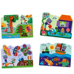 Djeco Magisch Kleuren Met Water - In De Tuin -Kinderspeelgoedwinkel image 2258