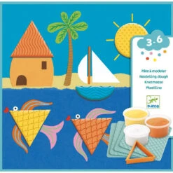 Djeco Klei Schilderijen Vormen & Landschappen