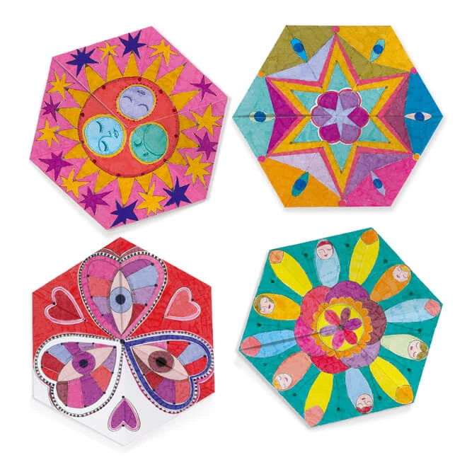 Djeco Kleurplaten Mandala's Sterrenbeelden 4 Djeco Kleurplaten Mandala's Sterrenbeelden - Afbeelding 2