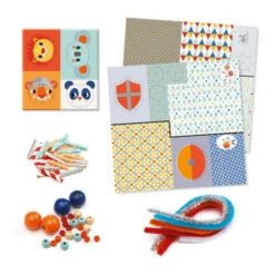 Djeco Knutselset Chenille Ridders -Kinderspeelgoedwinkel image 2348