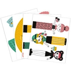 Janod Atelier - Vouwen Dames Jurken 6+ -Kinderspeelgoedwinkel image 2361