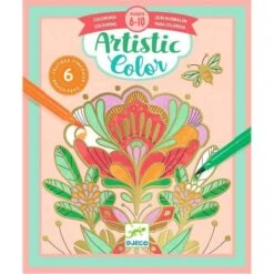 Djeco Kleuren Goud Reliëf 'Flora' -Kinderspeelgoedwinkel image 2380