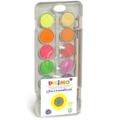 Primo Waterverf Metallic & Neon (12st) 3+