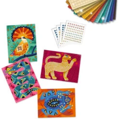 Djeco Mozaïek Op Nummer - Diep In De Jungle (7-13 Jaar) 5 Djeco Mozaïek Op Nummer - Diep In De Jungle (7-13 Jaar) -Kinderspeelgoedwinkel image 2404