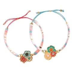 Djeco You & Me Armbandjes - Bloemen -Kinderspeelgoedwinkel image 2410