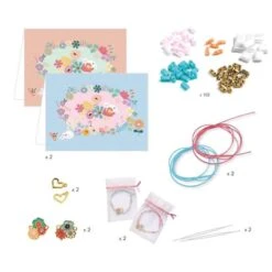 Djeco You & Me Armbandjes - Bloemen -Kinderspeelgoedwinkel image 2411