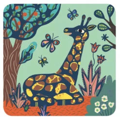 Djeco Kraskaarten Jungle 7 Djeco Kraskaarten Jungle -Kinderspeelgoedwinkel image 2454