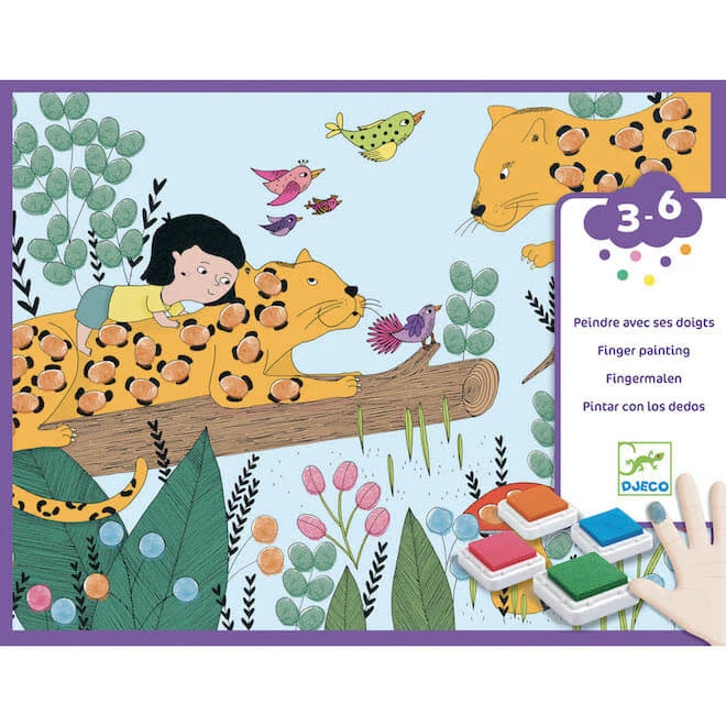 Djeco Stempelen Met Je Vingers 3 Djeco Stempelen Met Je Vingers
