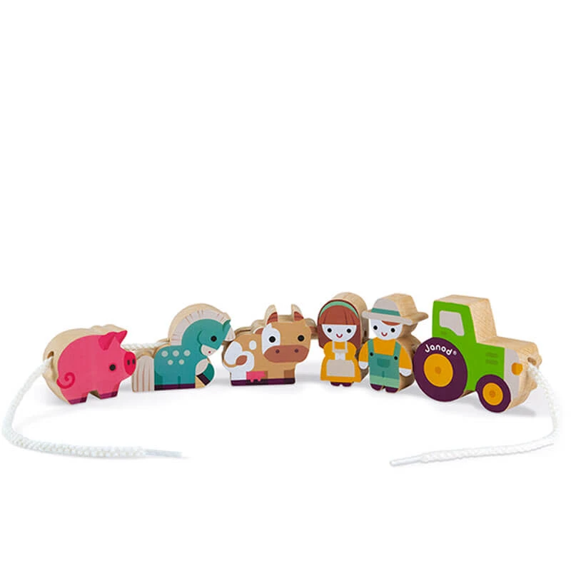 Janod Rijgkralen Boerderij 3 Janod Rijgkralen Boerderij