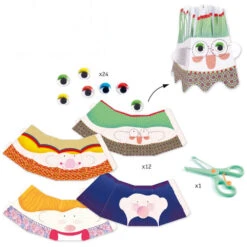 Djeco Kapsels Knippen (Incl. Kinderschaar) -Kinderspeelgoedwinkel image 2493